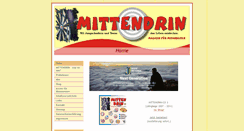 Desktop Screenshot of online-mittendrin.de